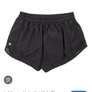 lululemon athletica Black High-Rise Athletic Shorts 2.5